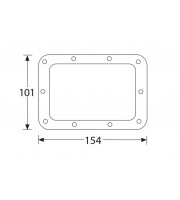 Adam Hall Hardware 34092 Опорне кільце для врізної пружинної ручки 34082