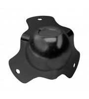 Adam Hall Hardware 4122 BLK М'яч кутовий середній трилапий з виїмкою для штабелювання