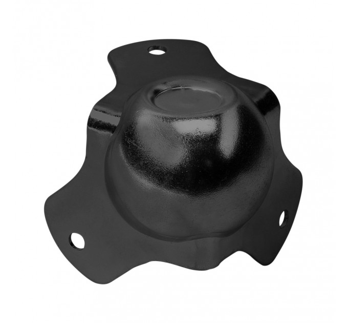 Adam Hall Hardware 4122 BLK М'яч кутовий середній трилапий з виїмкою для штабелювання