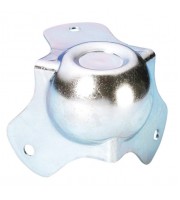 Adam Hall Hardware 4122 М'яч Кут середнього розміру з трьома ніжками з виточкою для накладання