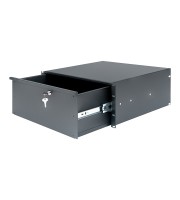 Полка консольная 19", 4U 350мм (рекова шухляда)