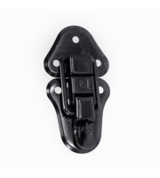 Adam Hall Hardware 1602 BLK Середній накладний замок KTL, чорний