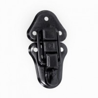 Adam Hall Hardware 1602 BLK Середній накладний замок KTL, чорний
