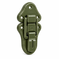 Великий засув під навісний замок, RAL 6003 - Adam Hall Hardware (1602)