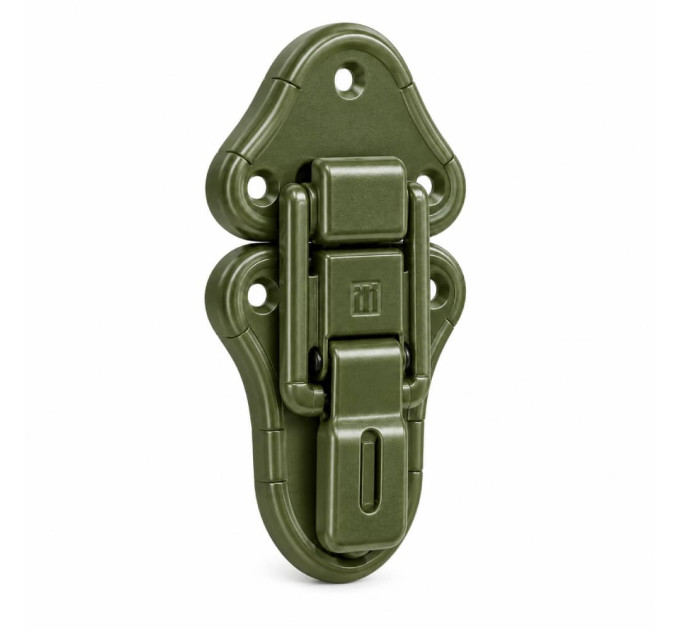 Великий засув під навісний замок, RAL 6003 - Adam Hall Hardware (1602)
