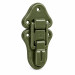 Великий засув під навісний замок, RAL 6003 - Adam Hall Hardware (1602)