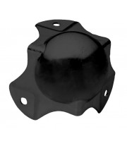 Adam Hall Hardware 4124 BLK Кутовий середній кут триніжний колінчастий 30 мм із ямкою