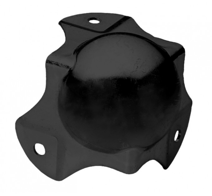 Adam Hall Hardware 4124 BLK Кутовий середній кут триніжний колінчастий 30 мм із ямкою
