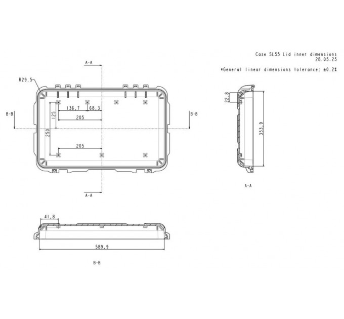 Кейс захисний універсальний оливковий