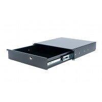 Полка консольная 19", 2U 450мм (рекова шухляда)