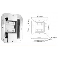FAYSHING Петля врізна металева FS-1116 109х105