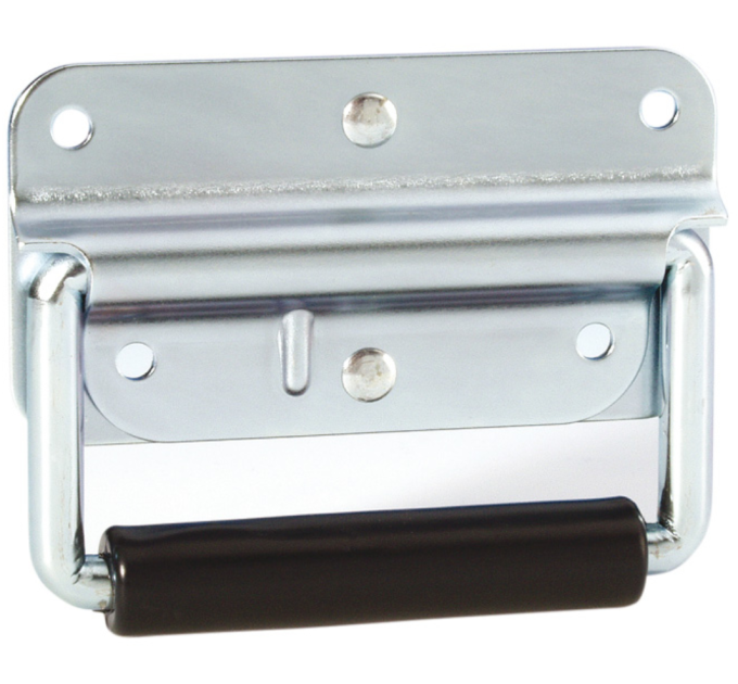 Adam Hall Hardware 3412 Пружинная складная ручка 80×103 мм, оцинкованная