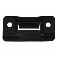 Adam Hall Hardware 1632 BLK Захисна пластина для 17343, сталь, чорна оцинкована