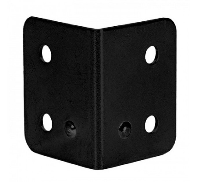 Adam Hall Hardware 40431 BLK L-куточок великий оцинкований чорний