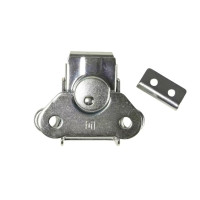 Adam Hall Hardware 17290C Засувка-метелик середня без тарілки з тримачем, оцинкована