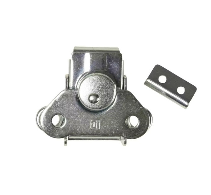 Adam Hall Hardware 17290C Защелка-бабочка средняя без тарелки с держателем, оцинкованная