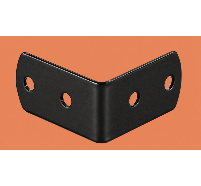 FAYSHING FS6019 Черная угловая стяжка 40×25 мм, черная