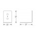Adam Hall Hardware 40402 Куточок 25х37