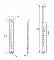 Adam Hall Hardware 8735 Телескопічна опора