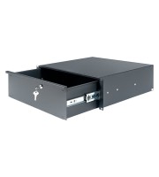 Полка консольная 19", 3U 400мм (рекова шухляда)