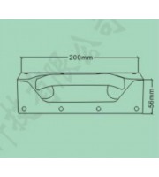 FAYSHING Кутова звязка  FS2122 ручка торцева 200 мм.
