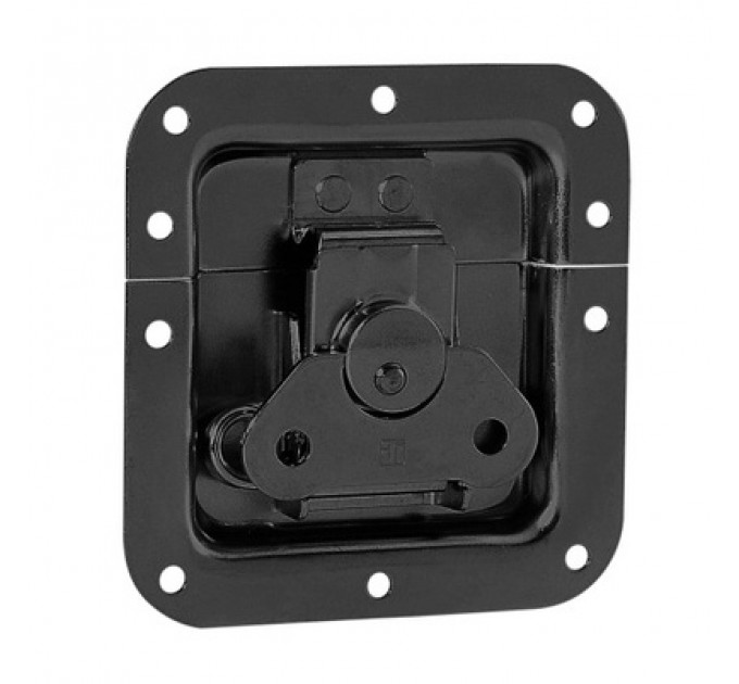 Adam Hall Hardware 17291S BLK Засувка метелик середня з пружиною неколінчастою глибиною 12 мм