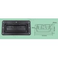 FAYSHING Ручка металева врізна FS-2121 155,5х82,5 чорний