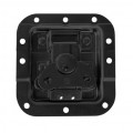 Adam Hall Hardware 17284 BLK Засувка-метелик середня колінчаста глибина 12 мм Чорна