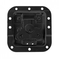 Adam Hall Hardware 17284 BLK Засувка-метелик середня колінчаста глибина 12 мм Чорна