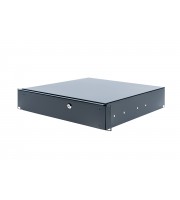 Полка консольная 19", 2U 350мм (рекова шухляда)