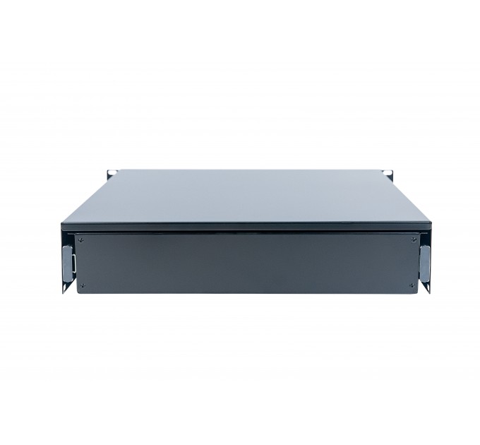 Полка консольная 19", 2U 350мм (рекова шухляда)