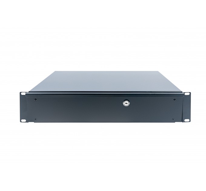 Полка консольная 19", 2U 350мм (рекова шухляда)