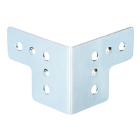Adam Hall Hardware 4044 L-подібний кутник 40×50 мм, 6 отворів