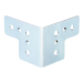 Adam Hall Hardware 4044 L-подібний кутник 40×50 мм, 6 отворів