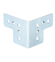 Adam Hall Hardware 4044 L-подібний кутник 40×50 мм, 6 отворів