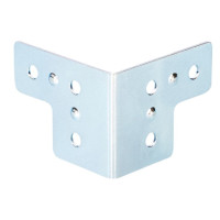 Adam Hall Hardware 4044 L-подібний кутник 40×50 мм, 6 отворів