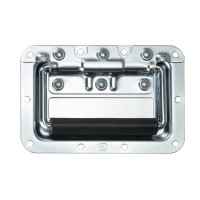 Adam Hall Hardware 34082 Втоплена пружинна ручка середнього розміру в чаші глибиною 8 мм