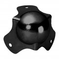Adam Hall Hardware 4120 BLK середній кульовий кут оцинкований