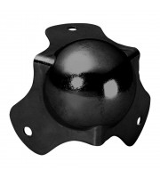 Adam Hall Hardware 4120 BLK середній кульовий кут оцинкований