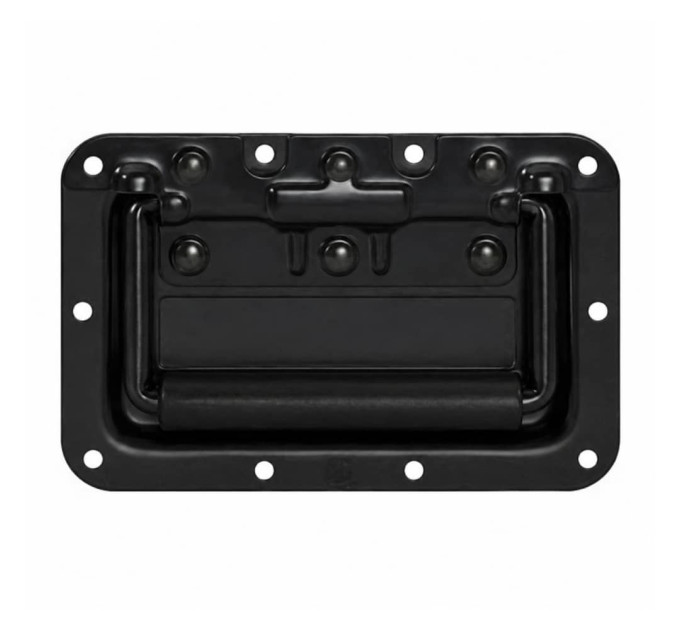Врізна ручка, глибина 8 мм, чорна - Adam Hall Hardware (34082 BLK)