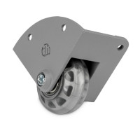 Adam Hall Hardware 37601 S Кутове колесо 48 мм, колінчасте, у литому алюмінієвому корпусі