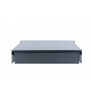 Полка консольная 19", 2U 400мм (рекова шухляда)
