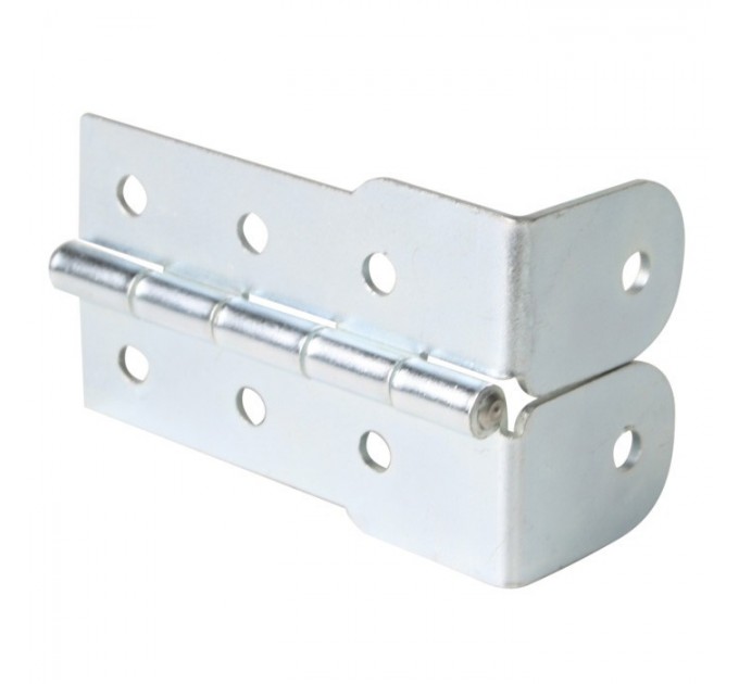 Adam Hall Hardware 2642 Г-подібна петля маленька Сталева оцинкована